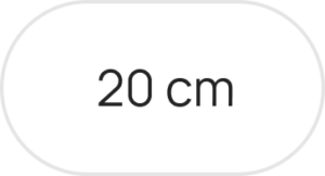 Vase amphore - 20 cm