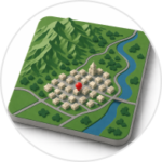 Ma Carte en Relief - Lieu - Naturel (+10€)