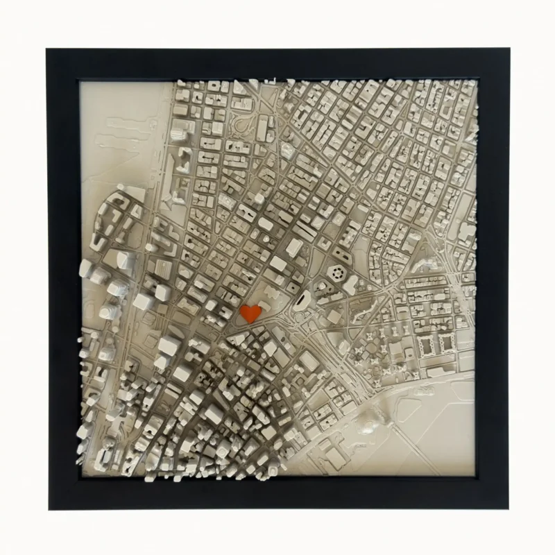 Ma Carte en Relief – Lieu